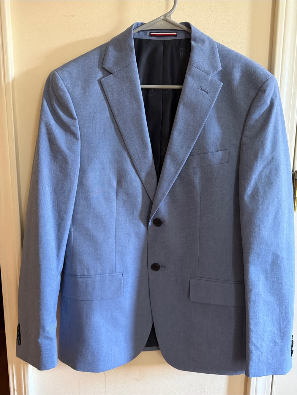 Tommy Hilfiger Light Blue Men's Two-Button Blazer